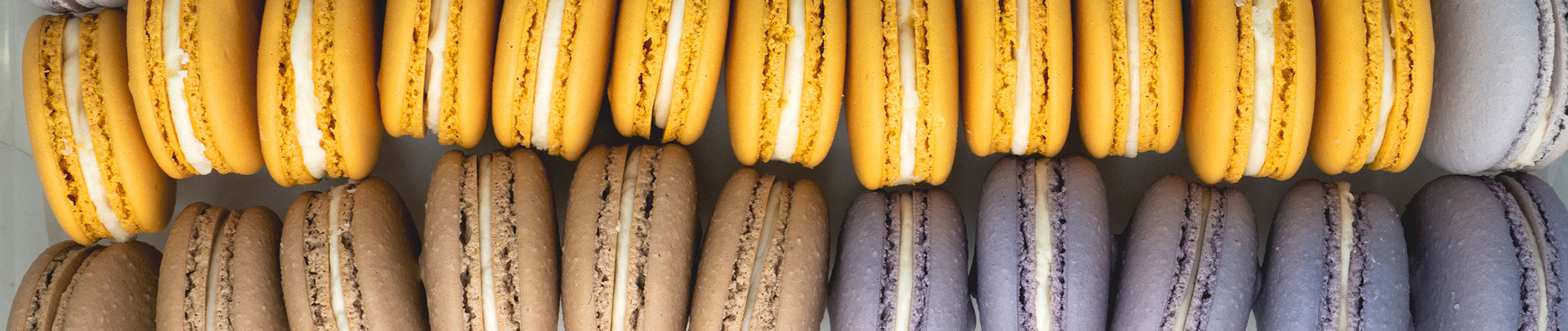 Natural Colors for Bakery Applications Used in Macarons in Various Colors